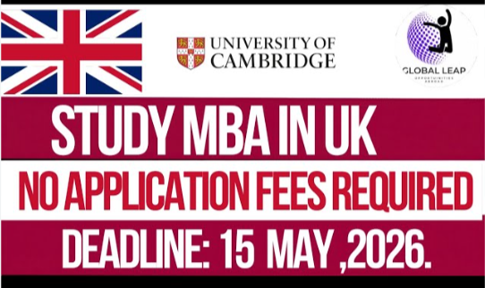 MBA Scholarships in the UK for International Students 2026